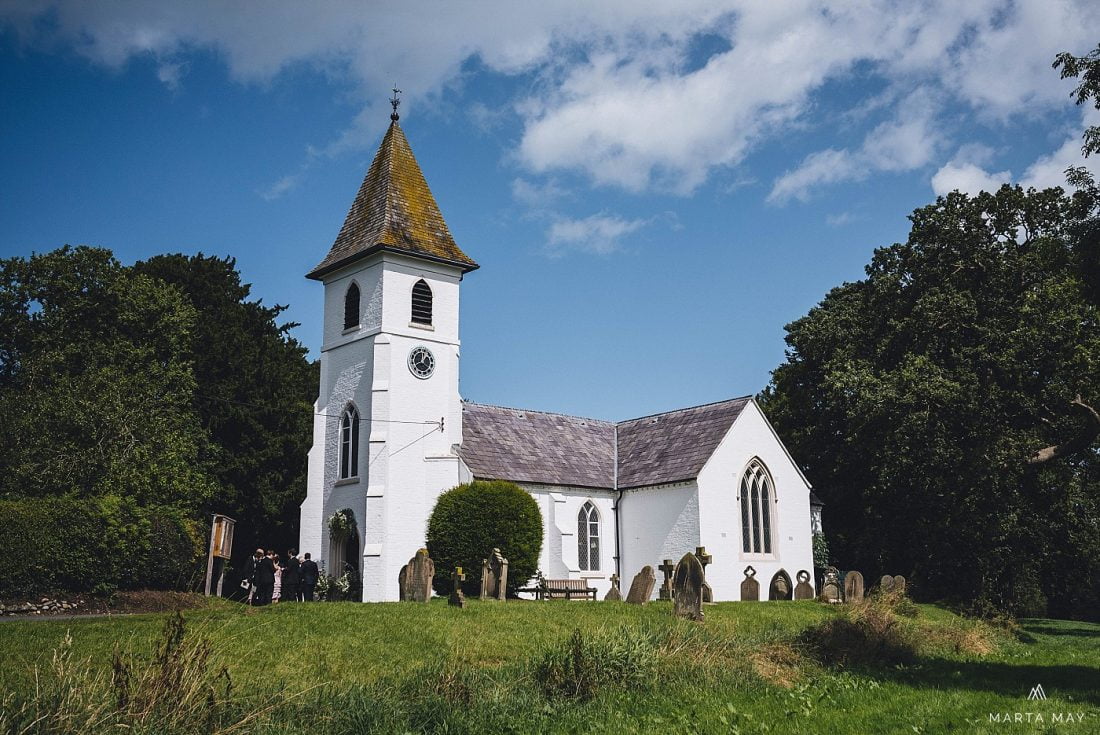 wedding ceremony Iscoyd Park, shropshire wedding venues
