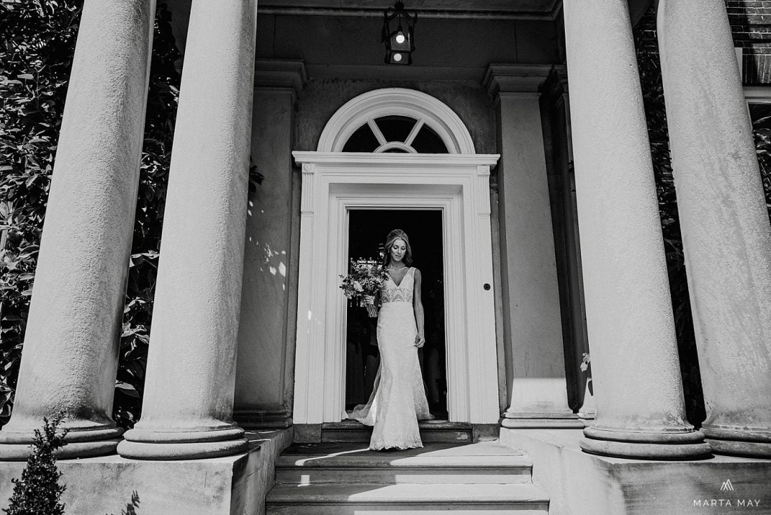 bride at Iscoyd Park