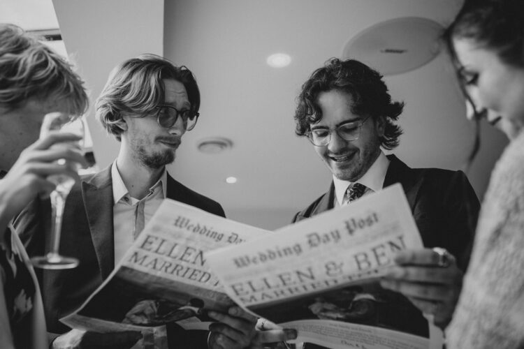 just married at redhouse barn