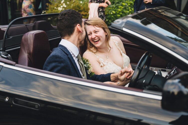 just married at redhouse barn