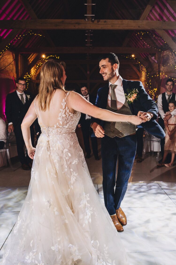 first dance at redhouse barn