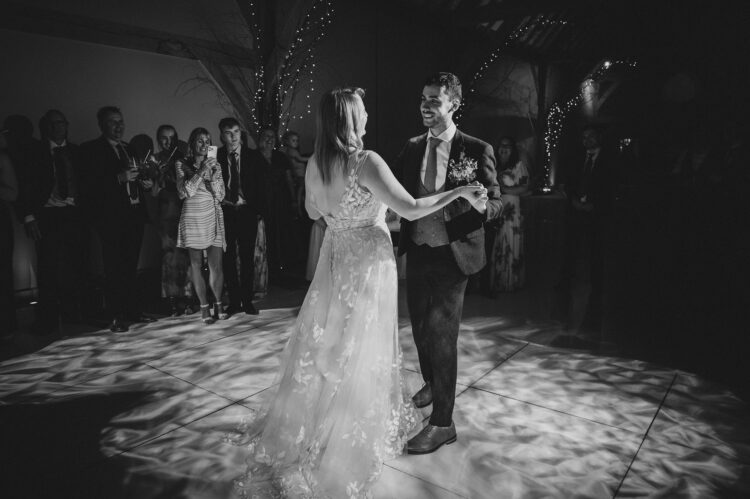 first dance at redhouse barn