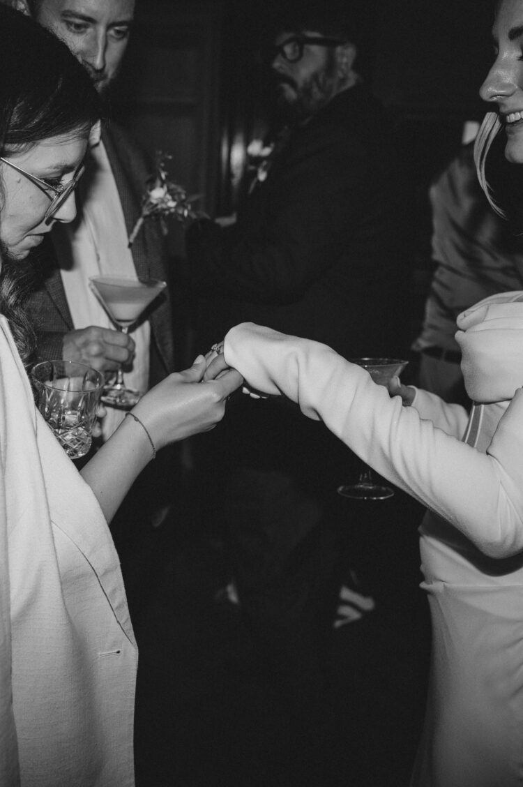 bride's wedding ring