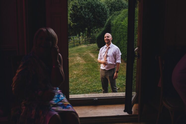 evening dance floor at Pauntley Court Cotswolds