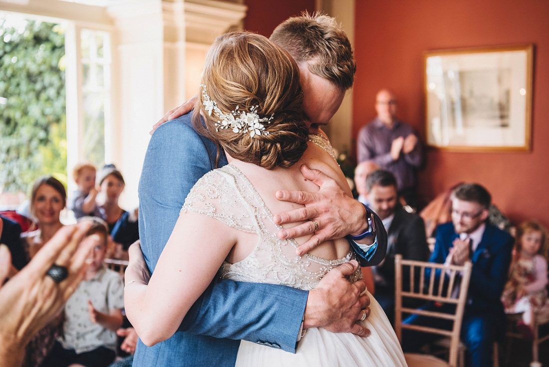 civil ceremony at Glewstone Court