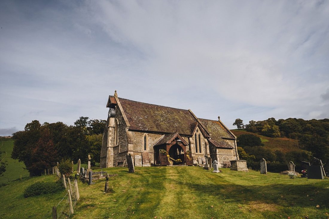 Burton Court church