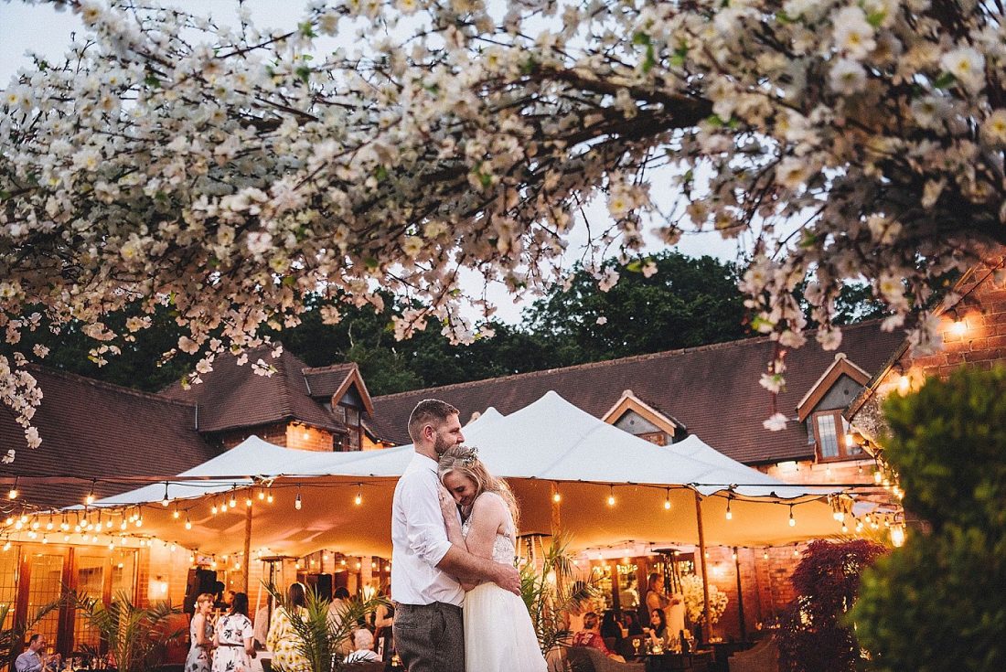 just married at Nuthurst Grange