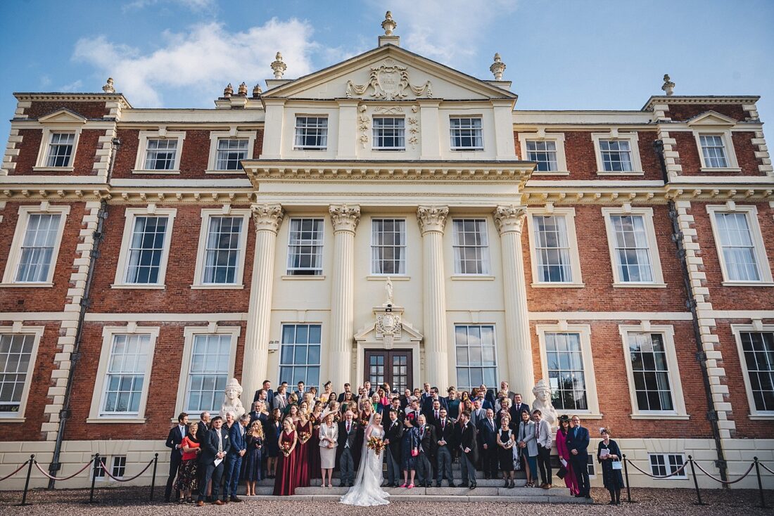Hawkstone Hall wedding photography