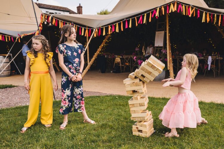 garden games, ice cream and food at the Orchard at Munsley
