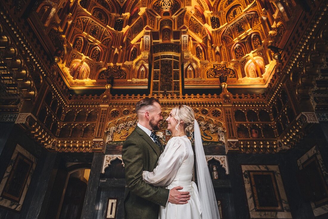 Cardiff Castle wedding photography