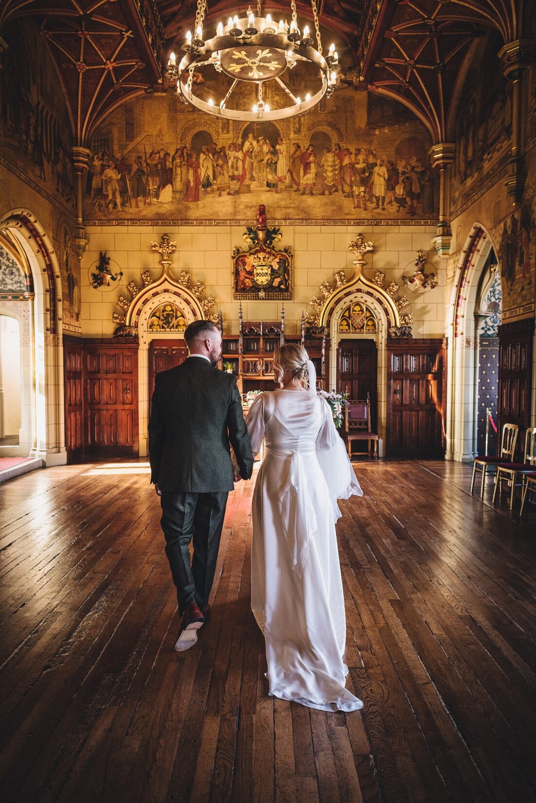 Cardiff Castle wedding photography