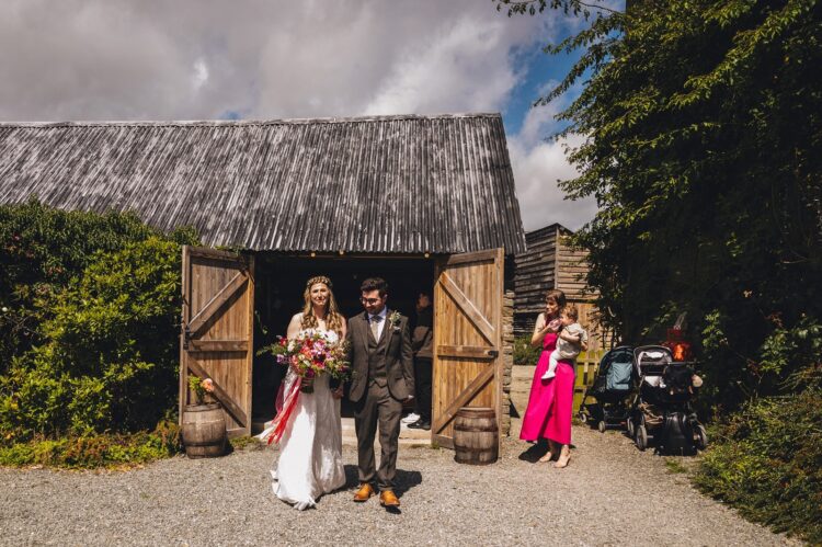 just married at wilde lodge