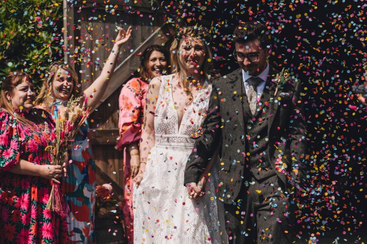 confetti moment at wilde lodge