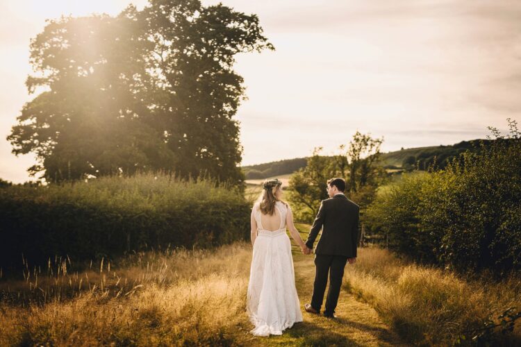 bride and groom at wilde lodge