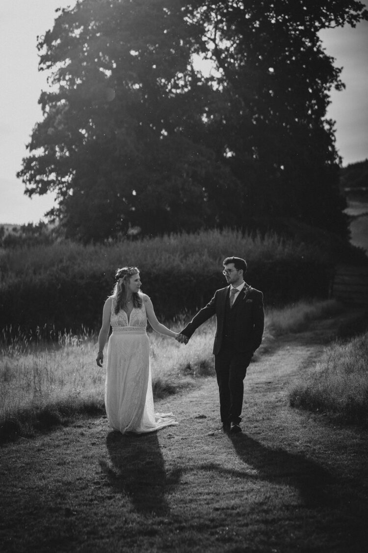 bride and groom at wilde lodge