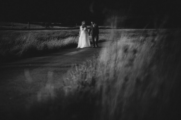 bride and groom at wilde lodge