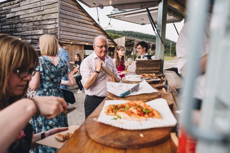 evening food at wilde lodge