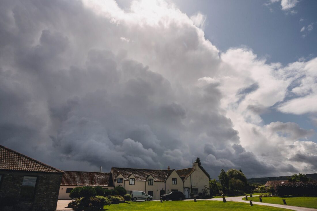 just before the ceremony at Aldwick estate, somerset wedding photographer