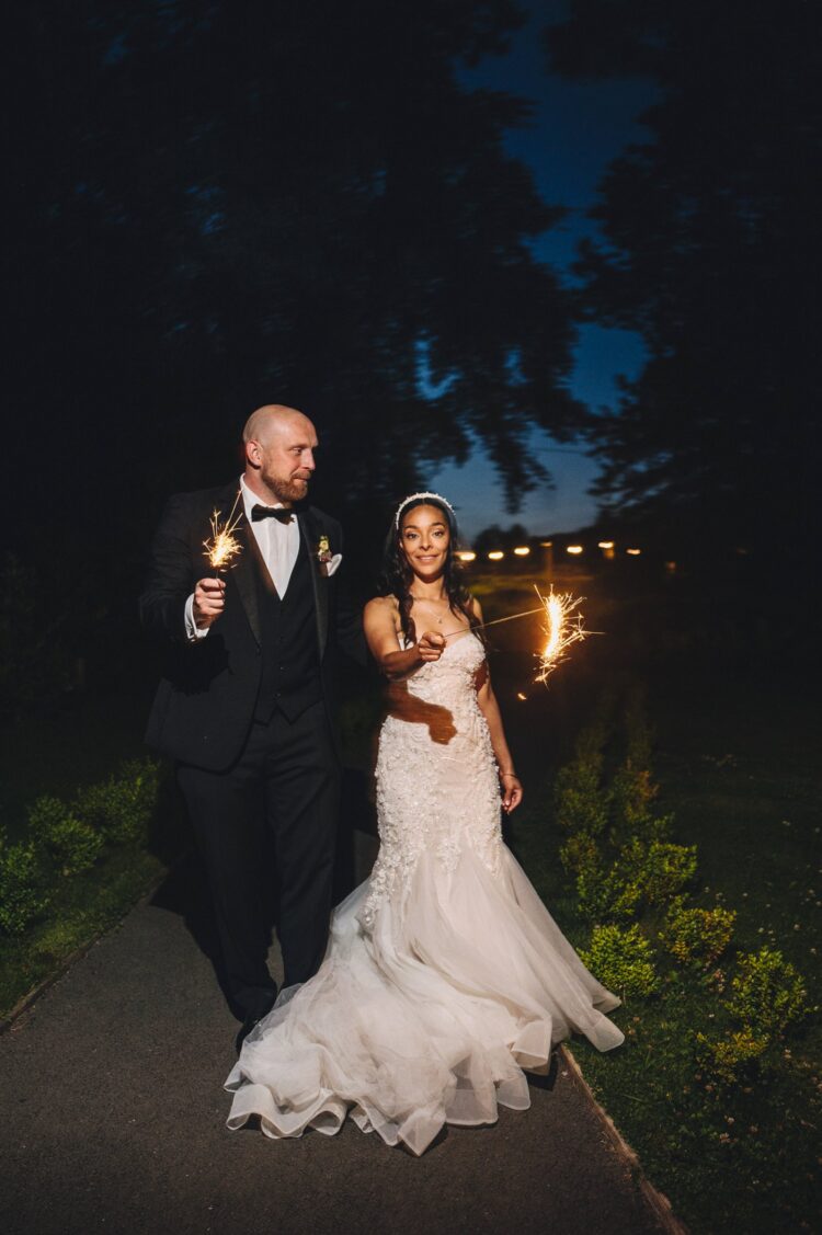 sparklers at Bredenbury Court