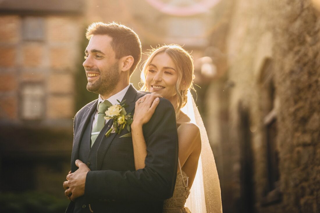 just married couple photos at Old Downton Lodge