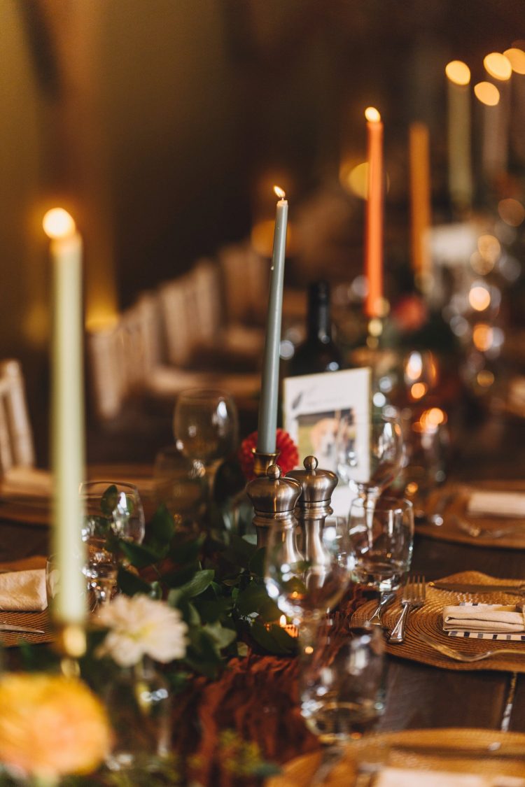 wedding decor at Birtsmorton Court