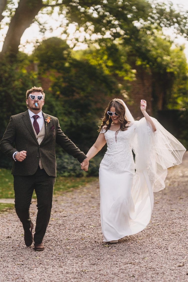 wedding fun at Birtsmorton Court