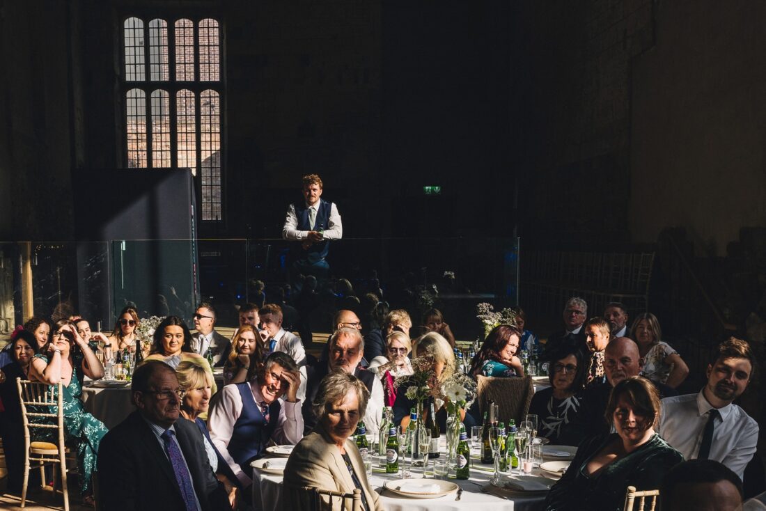 wedding speeches at Blackfriars Priory