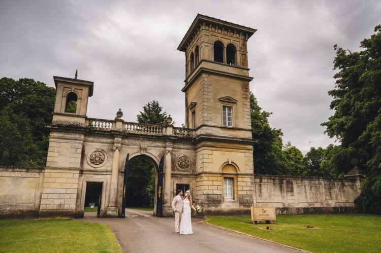 bride and groom photo session Bowood wedding photography