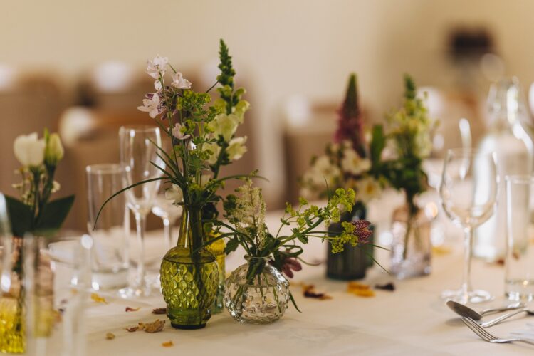 wedding breakfast at Bowood