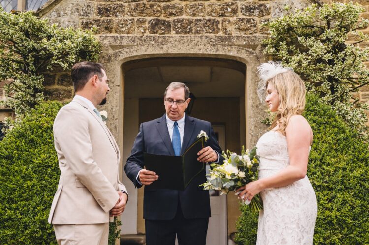 wedding blessing ceremony at Bowood