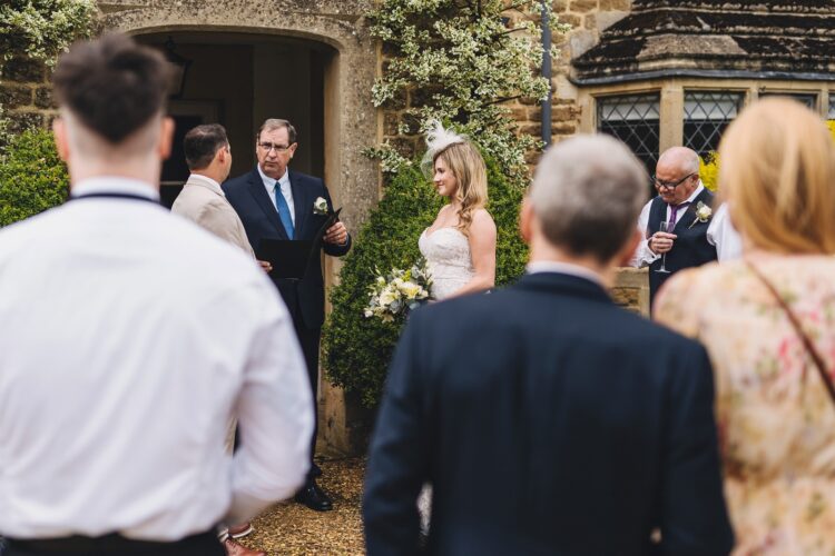 wedding blessing ceremony at Bowood