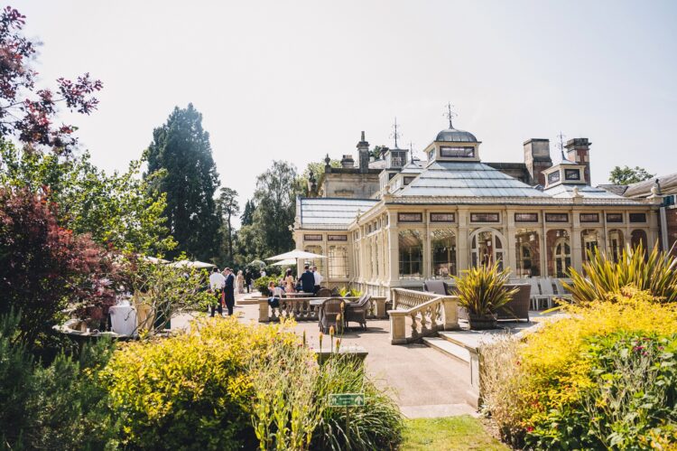 guests enjoying a summer day at Kilworth House