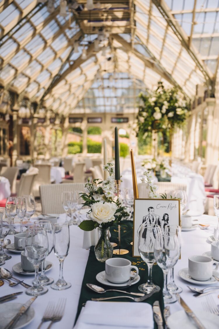 beautiful Victorian orangery at Kilworth House