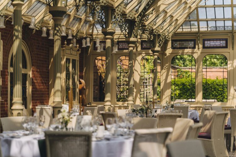 beautiful Victorian orangery at Kilworth House