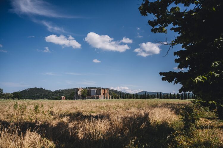 on the way to San Galgano Abbey