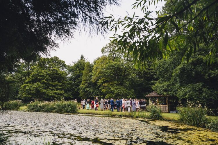 water's edge Ewen wedding photography