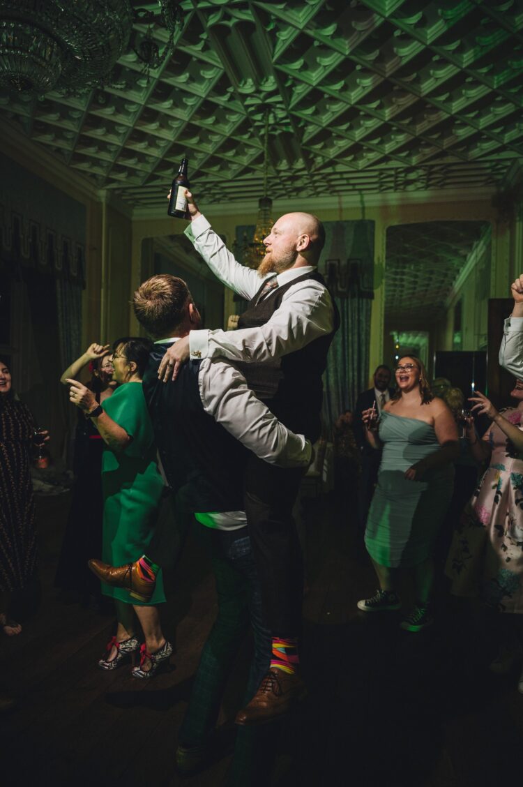 evening dancing at Hampton Court Castle