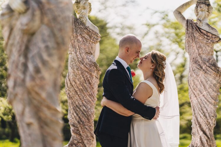 bride and groom - berwick lodge wedding photography
