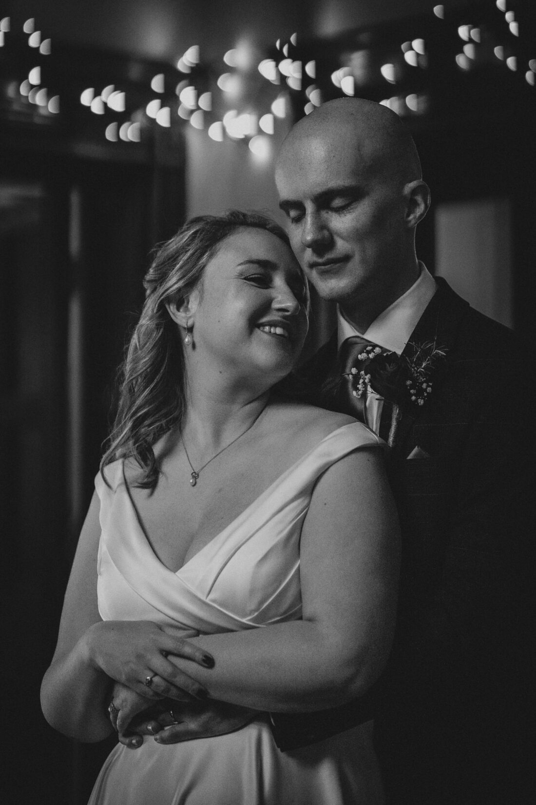 bride and groom - berwick lodge wedding photography
