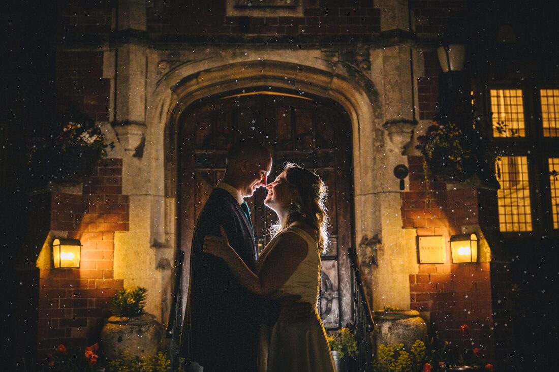 photos in the rain at Berwick Lodge