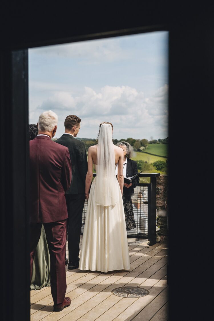 Hay castle wedding photography - the ceremony