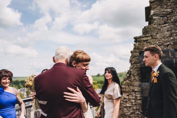 Hay castle wedding photography - the ceremony