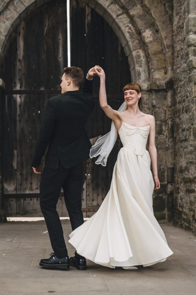 Hay castle wedding photography - bride and groom shoot