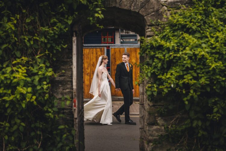 Hay castle wedding photography - bride and groom shoot