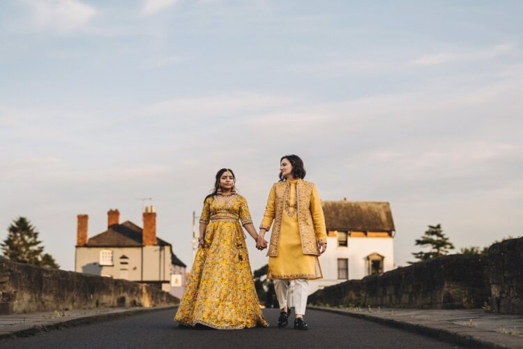 LGBTQ wedding photographer hindu brides
