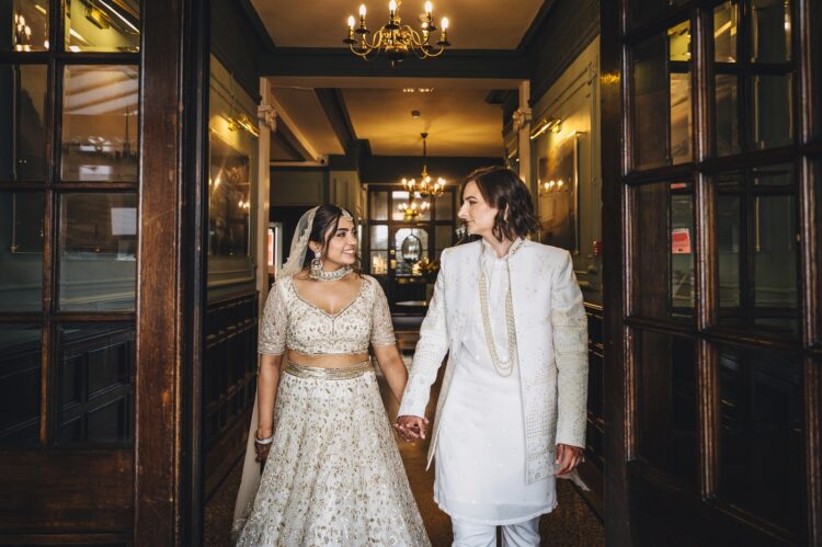 LGBTQ wedding photographer hindu brides
