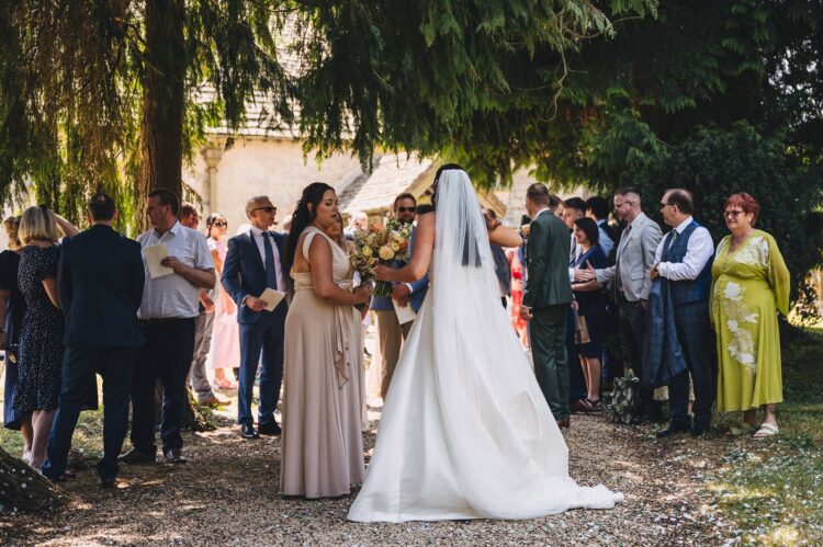confetti moment over barn wedding photography