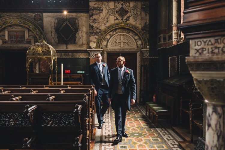 groom in the greek orthodox church london