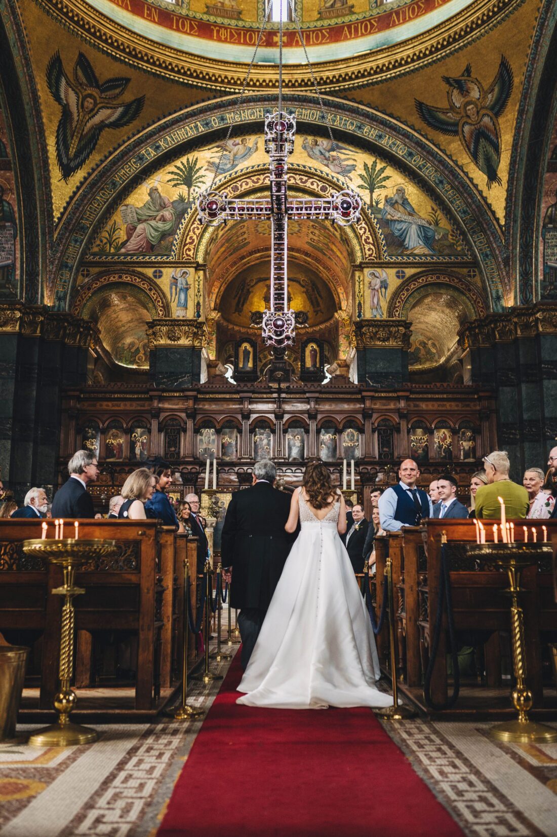 st sophia greek orthodox church in london wedding ceremony