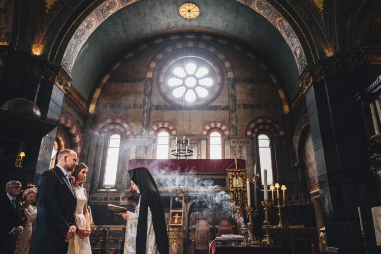 st sophia greek orthodox church in london wedding ceremony